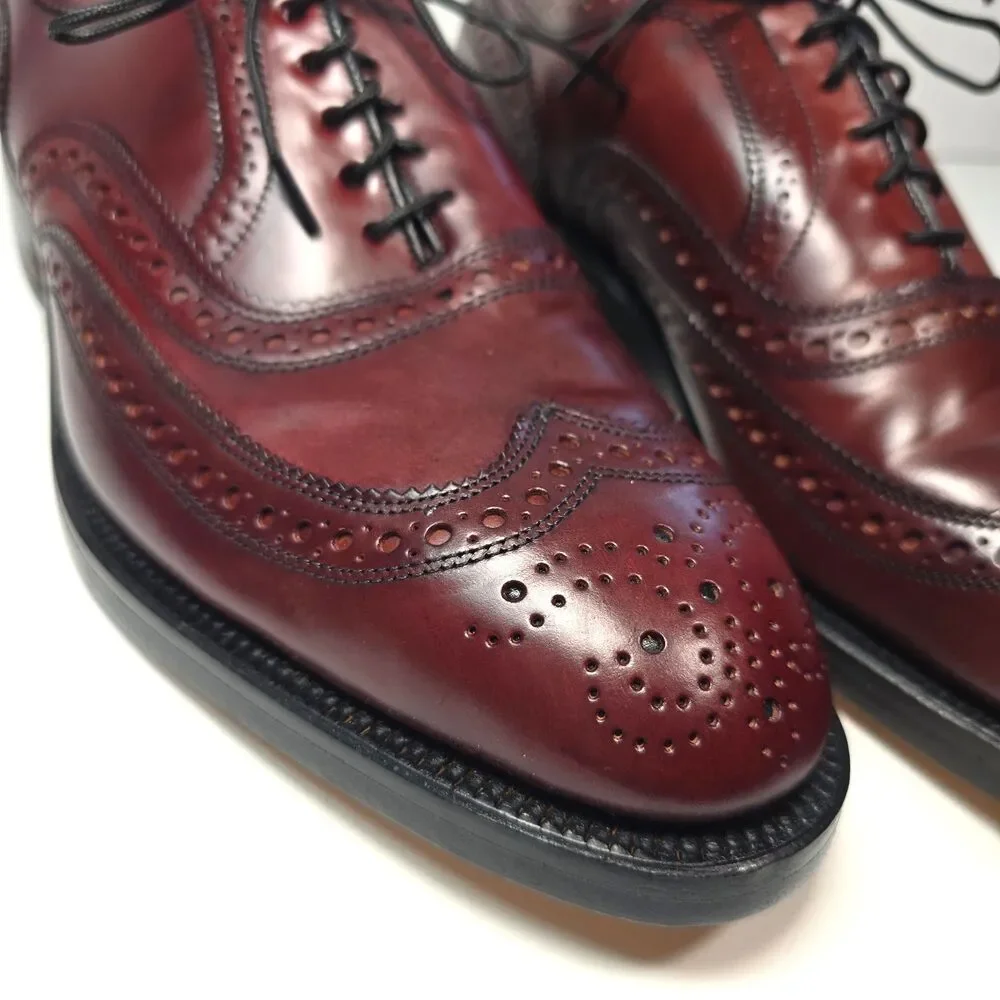 Allen Edmonds Cambridge 8685 Shell Cordovan Wingtip Oxford 